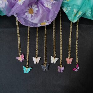 Butterfly Charm Neckpieces