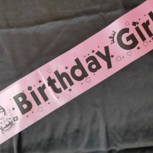 Birthday-girl Sash