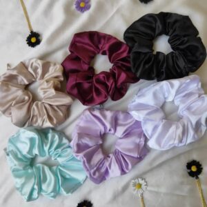 Large Zipper Scrunchies (hidden zips)