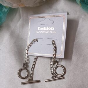 Silver Chain Earrings