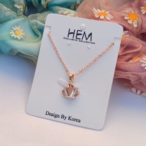 Anti-Tarnish-Crown-Neckpiece