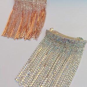 Korean-tassel-Rhinestone-Clips
