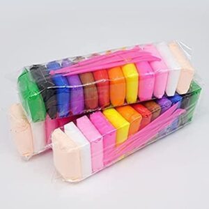 Diy-Super-Air-Dry-Clay-Pack-of-12-Colours-With-3-Tools