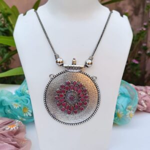 German-Silver- Long-Neckpiece