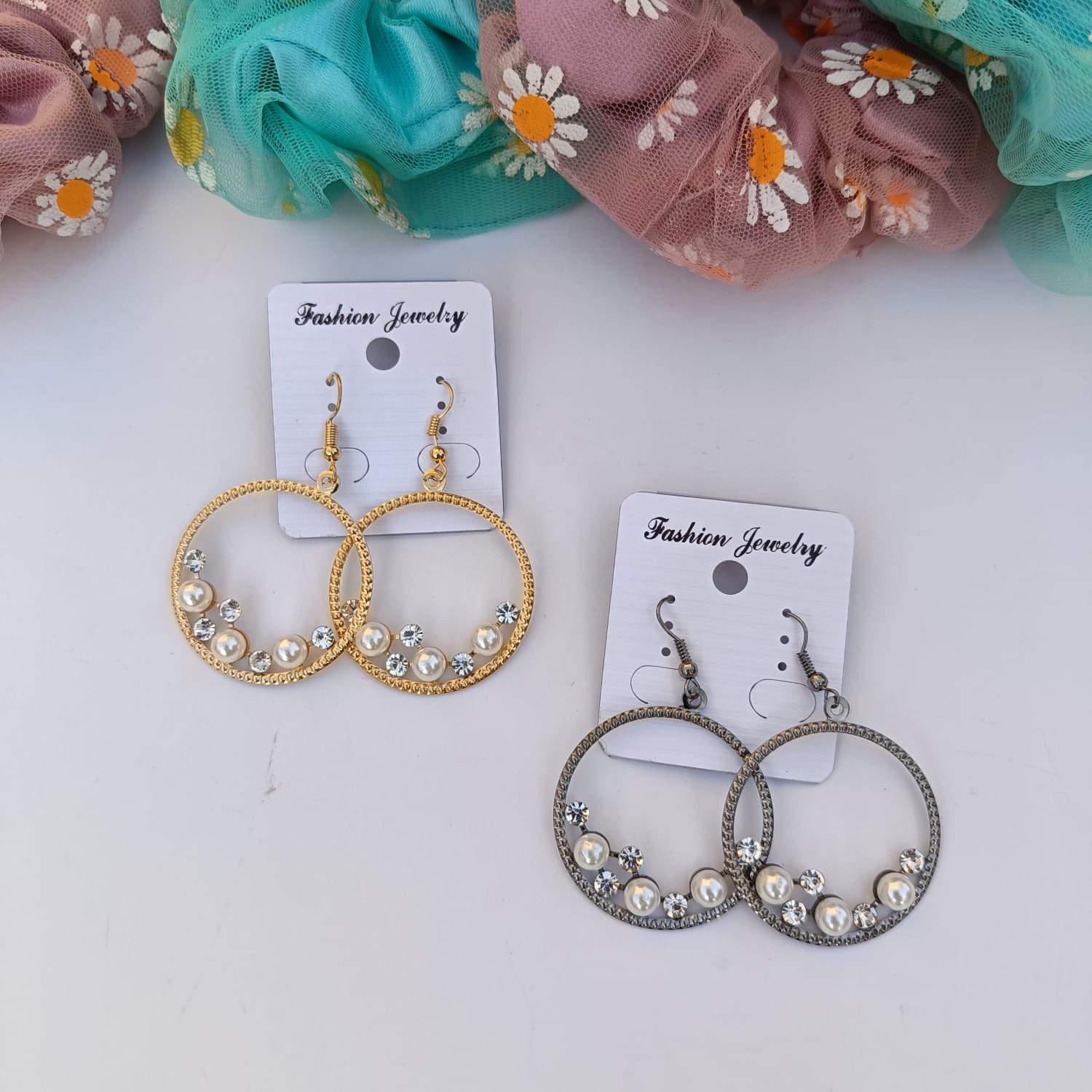 Circle Dainty Hanging Earrings Selisia Fashion