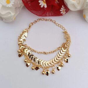 Golden-Stack-Heart-Bracelets