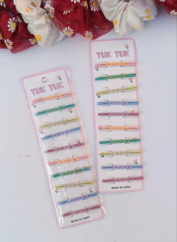 Pastel-Bobby-Pin-Clip-Card