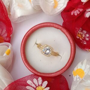 Anti-Tarnish-Alexa-Gold-Ad-Ring-(Adjustable)