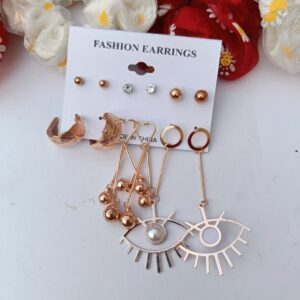 Pack-of-6-Rosegold-Earrings-Combo