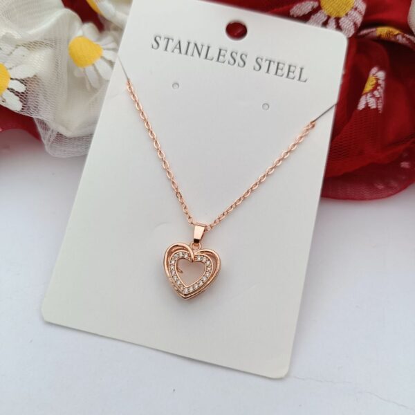 Anti-Tarnish-Double-Heart-Neckpiece