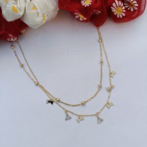 14k-plated-Anti-Tarnish-Double-Layered-Neckpiece