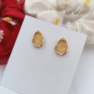 925-Silver-Minimal-Nude-Stone-Earrings