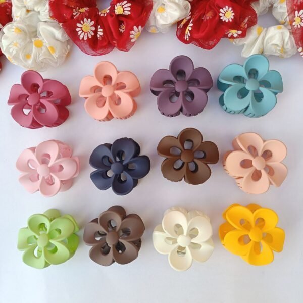 Big-Size-Floral-Claw-Clips