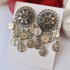 Warrior-Coin-Earrings