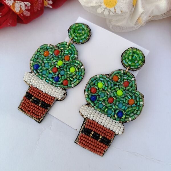 Merry-Christmas-Embroidered-Earrings