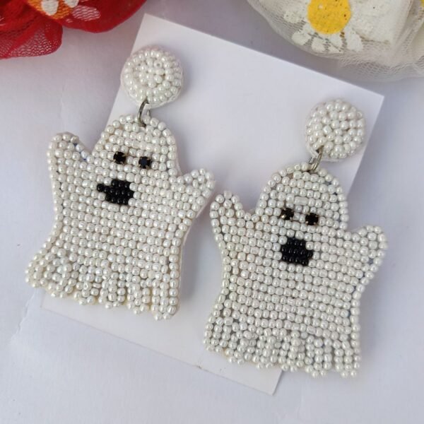 Ghost-Embroidered-Earrings