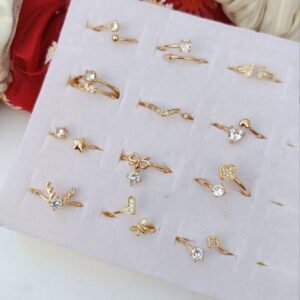 Golden-Minimal-Elegant-Rings-(Adjustable)