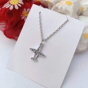 Silver-Small-Plane-Neckpiece