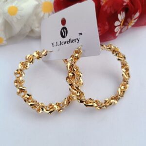 Sven-Chiseled-Golden-Hoops