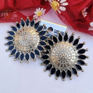 Gia-Traditional-Black-Studs