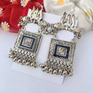 Shivantika-Silver-Jhumki