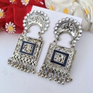 Ahana-Silver-Jhumki