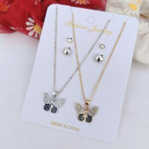 Bff-Butterfly-Neckpiece-set