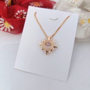 Anti-Tarnish-Sun-Necklace