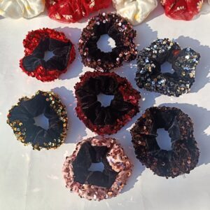 Velvet-Sequence-Scrunchies