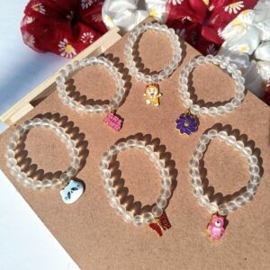 Beaded-Charm-Bracelets-Model-2