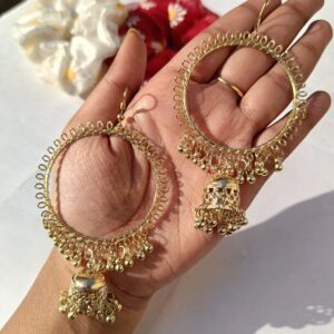 Golden-Traditional-Jhumki