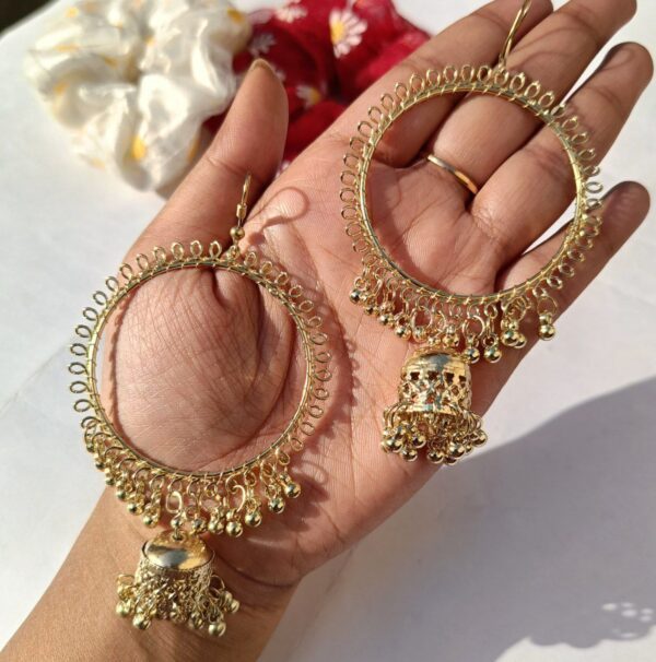 Golden-Traditional-Jhumki