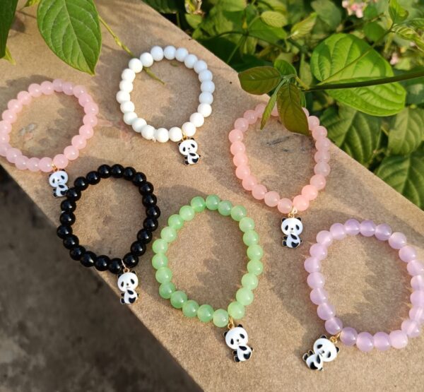 Panda-Beaded-Bracelets-(Adjustable)