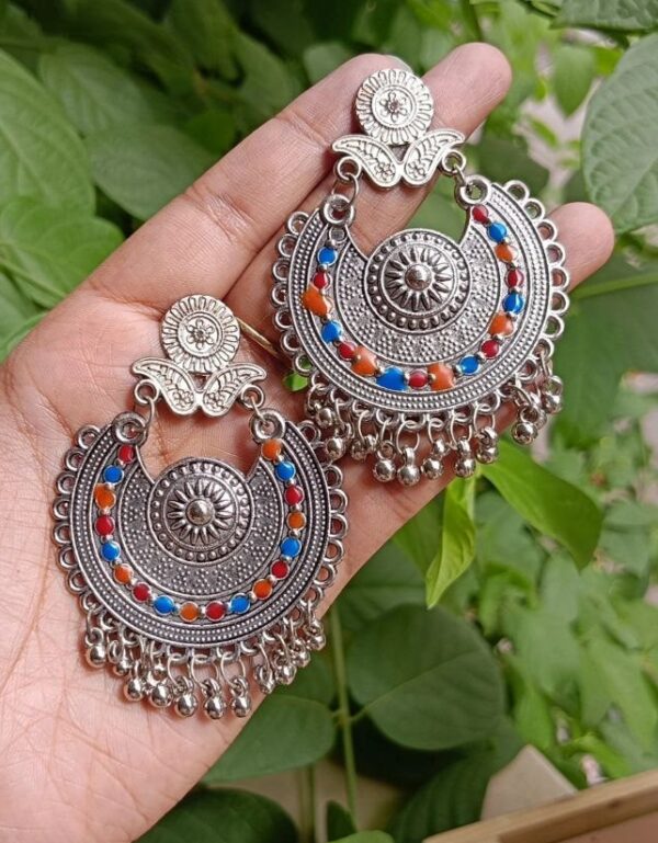Coloured-Traditional-Earrings
