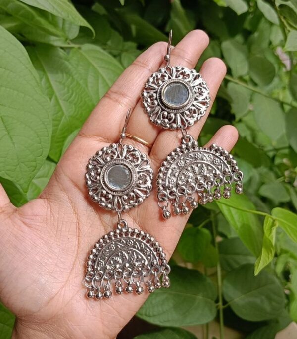 Flower-Mirror-Jhumki