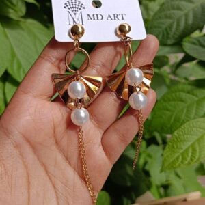 Golden-Tinzel-Terra-Earrings